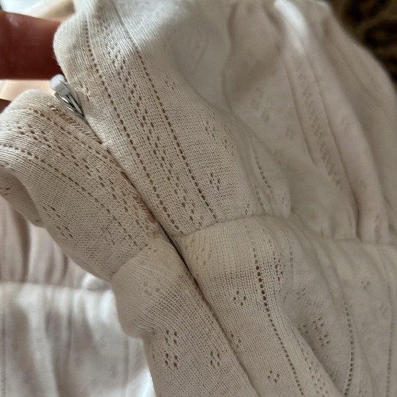 With Jean white pointelle mini dress - Picture 4 of 5